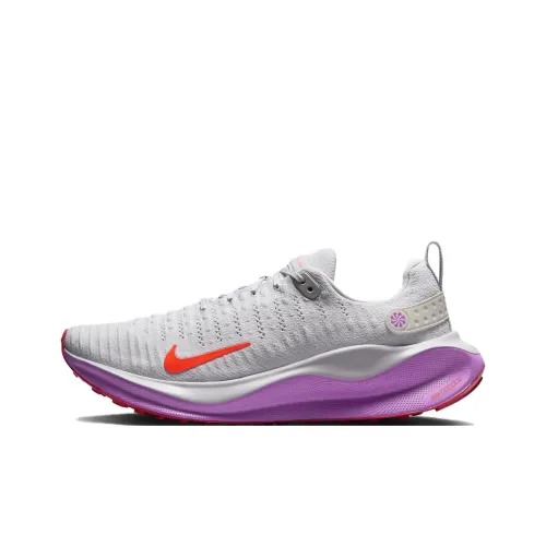 Nike InfinityRN Series Slip-Resistant Low Top Беговые кроссовки Мужские Серые