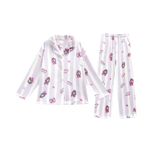 GUKOO x Disney Пижамный комплект Женские Пыльно-фиолетовый