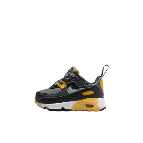 Nike Air Max 90 EasyOn Low Топ Обувь для малышей Черный Infant And Toddler