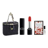 Dior 999 Velvet Формальная одежда + Huayue Qiynong Деодорант Образец + Мини Сумка через плечо