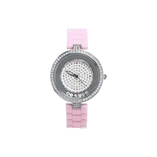 NANGL Кварцевый механизм Часы Женские Серебристый циферблат