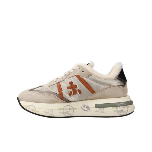 PREMIATA Cassie Casual Low Top Beige Women's