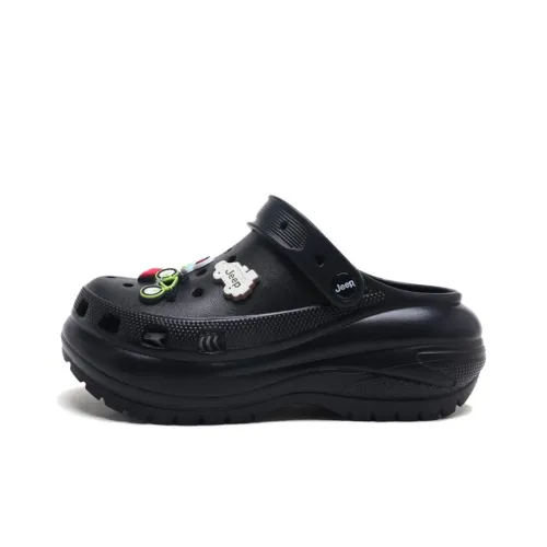 JEEP Сабо Черные Женские