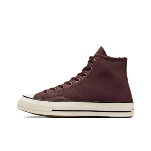 Converse Chuck 70 Slip-Resistant Abrasion-Resistant High-Top Скейтборд Кроссовки Унисекс Умбра