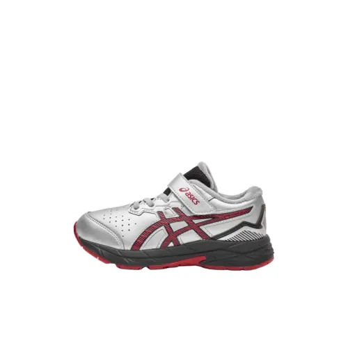 Asics RUNNING KIDS Беговые кроссовки Низкий Топ Серебристый/Черный/Красный для Детей