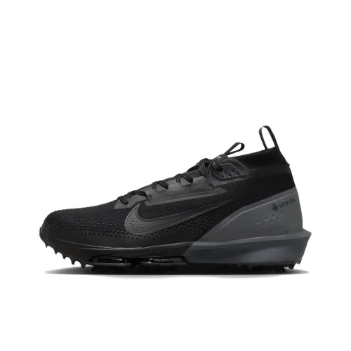 NIKE INFINITY Tour 2 Противоскользящая Устойчивая к истиранию MID Топ Обувь для гольфа Унисекс Черный