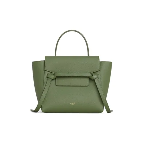 CELINE Телячья кожа Сумка Сумка через плечо Сумка через плечо Женская Candy Color Матча Зеленый