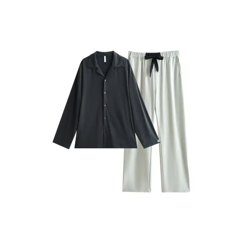 Same Language Пижамный комплект мужской Wutuxiang черный