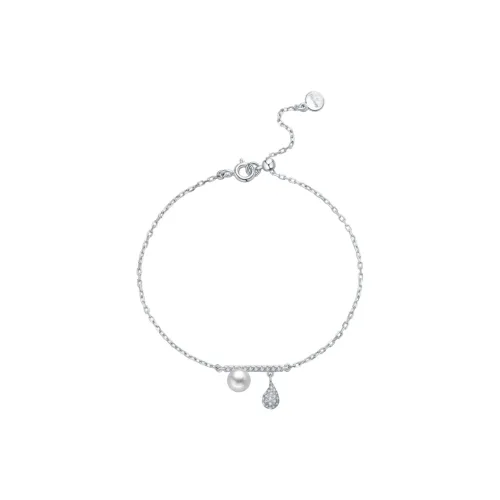 BABYBEI 925 стерлинговое серебро жемчужная раковина браслеты женские