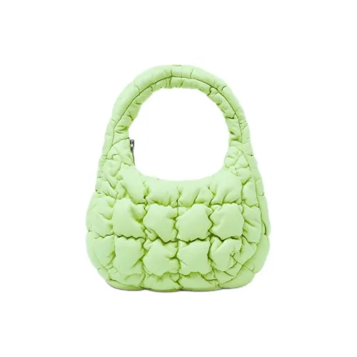 COS Quilted Кожа Сумка Мини Женская Ярко-Зеленая