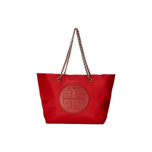 Tory Burch Ella Artificial Leather One Shoulder Bag Женская Бордовая