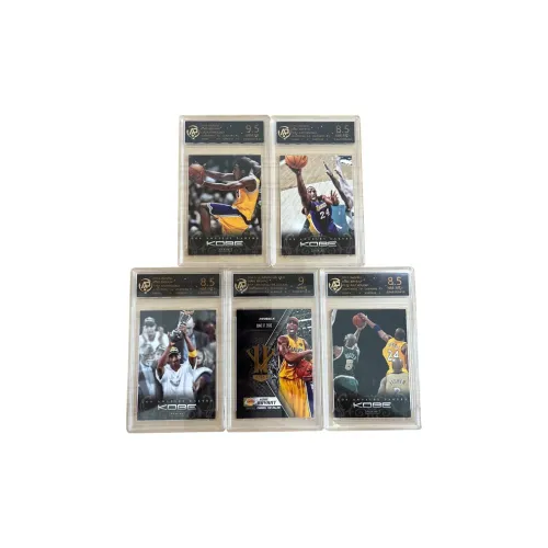 PANINI Kobe Bryant Lakers Career Collection Classic MOMENTS Championship Star Card Сертифицированные карточки 5 шт