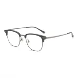 MW96 Черный металлик C9+0 Степень Защита от синего света Очки без диоптрий