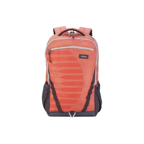 AMERICAN TOURISTER Полиэстер Рюкзак Унисекс Пыльно-Красный