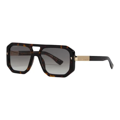 DSQUARED 2 Металл Aviator Солнцезащитные очки Унисекс Черепаховый