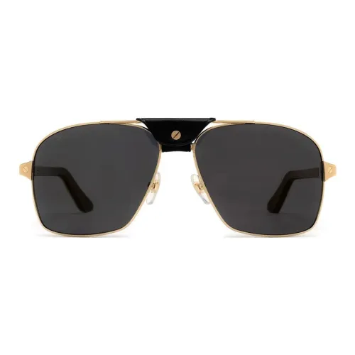 Cartier Metal Aviator Солнцезащитные очки Мужские Золотые