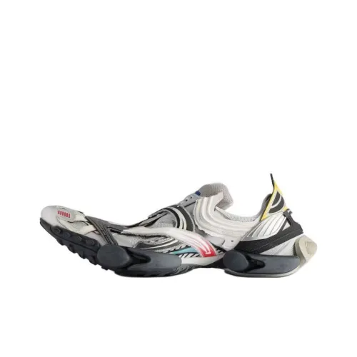 Balenciaga Низкий Топ Повседневная Обувь Мужская Серебристый Черный Красный