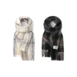 2 шт (Серо-бежевый клетчатый + Черная клетка)