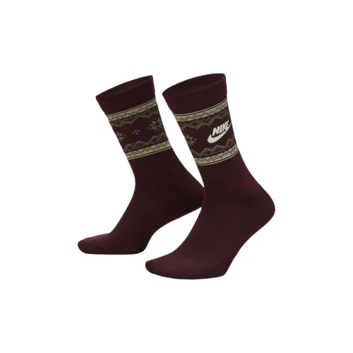 Найк Высокие Носки Унисекс 1 Пачка Умбра