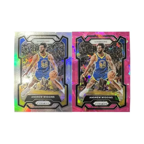 PANINI Warriors ANDREW Виггинс 'Mouth Брат' Prizm Коллекция Серебряная Фольга Ледяной Crush Игровая Карта Редкий
