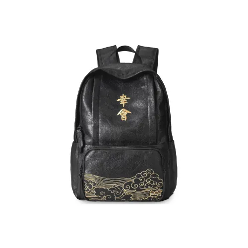 Hatsune Miku PVC Рюкзак Ноутбук Сумка Стандартная Унисекс Черный