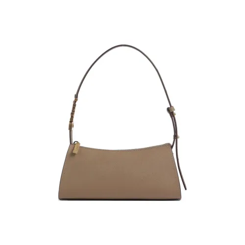 DKNY Коровья кожа Сумка на одно плечо Женская Светло-коричневая