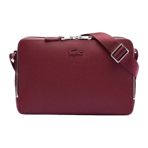 LACOSTE Коровья кожа Сумка через плечо Стандартная Мужская Красная