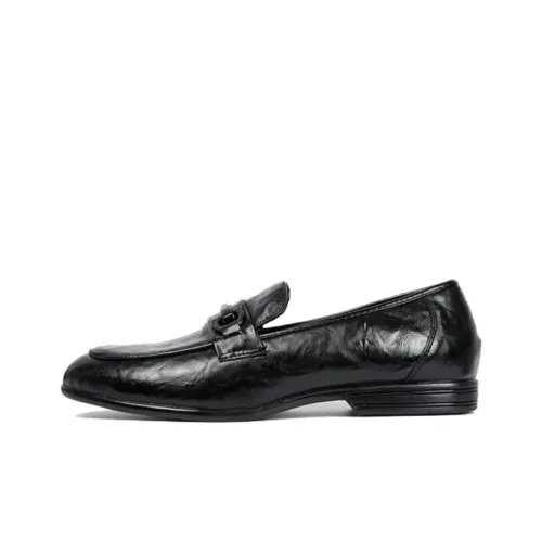 Wit Мужские повседневные туфли Low Top Черные Мужские