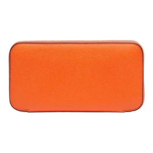 Valextra Millepunte Телячья кожа Кошелек Женские Лобстер красный