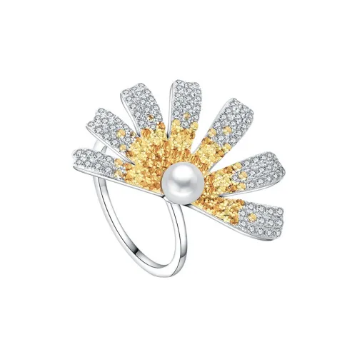 BABYBEI Оболочка Бусины Комбинируются с Кольцами из Кубического Циркония Женские