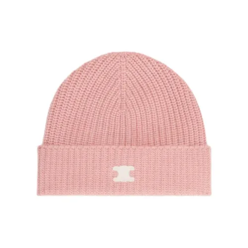 CELINE Кашемир Шапки-бини Женские Розовый
