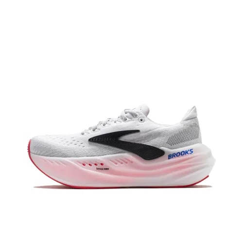 Brooks Glycerin Max Беговые кроссовки Низкий топ Белый Черный Розовый Женские