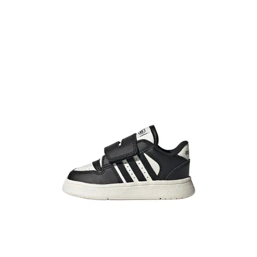 Adidas Спортивный Slip-resistant Abrasion-resistant Низкий топ Обувь для малышей Черный Infant и Toddler