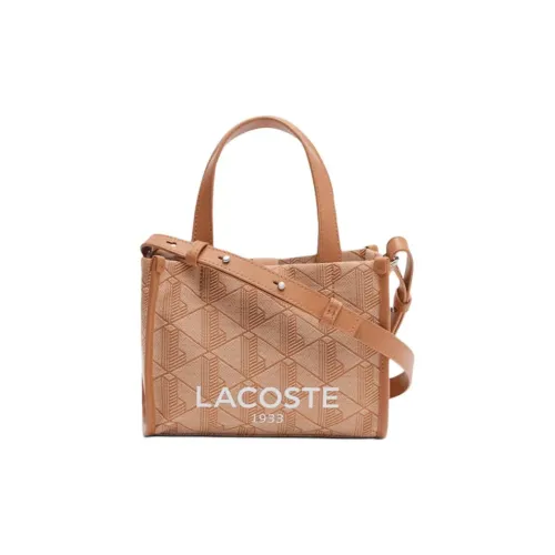 LACOSTE Полиэстер Тоут Сумка Сумка для покупок Сумка через плечо Сумка мини Женская Апельсин