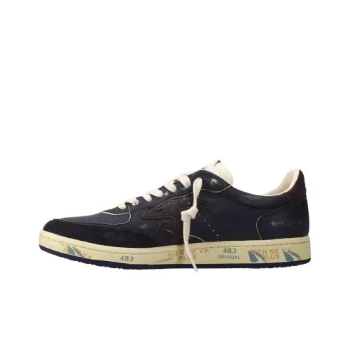Кроссовки для скейтбординга PREMIATA Low Top Черные Мужские