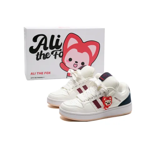 Али Тх Фокс Slip-Resistant Abrasion-Resistant Lightweight Breathable Скейтборд Кроссовки Low Top Unisex Box Included