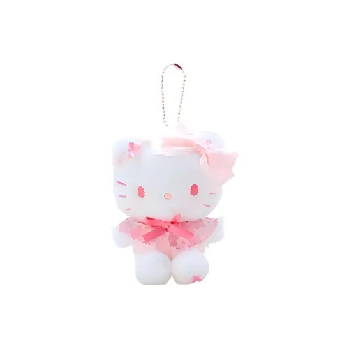 Санрио Hello Kitty Cherry Blossom Кукла Плюшевая Подвеска 11,4 см Высота