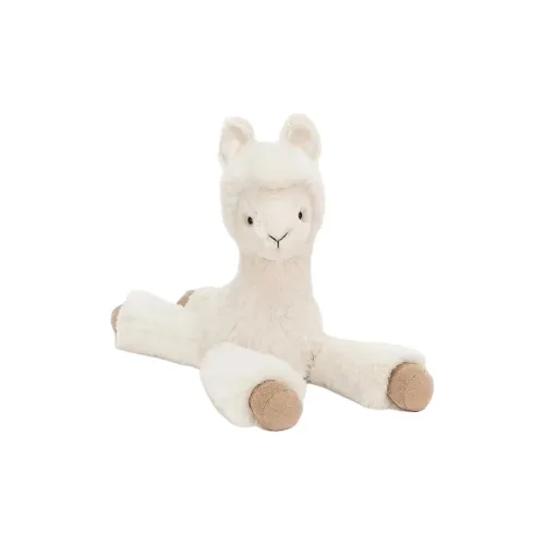 JELLYCAT Farm Animal Collection Dilidali Альпака Куклы Плюшевая кукла 35 см Высота в сидячем положении