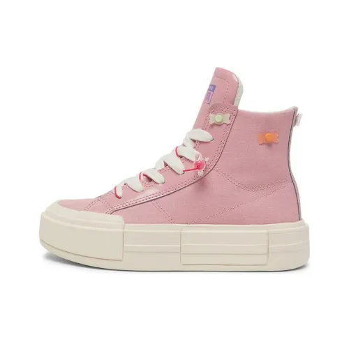 Converse Chuck Taylor Износостойкие Высокие Кеды Унисекс Розовые