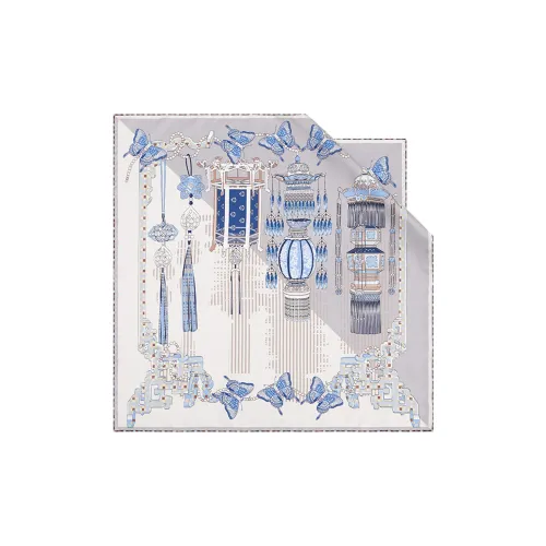 WENSLI Шарфы из тутового шелка Унисекс