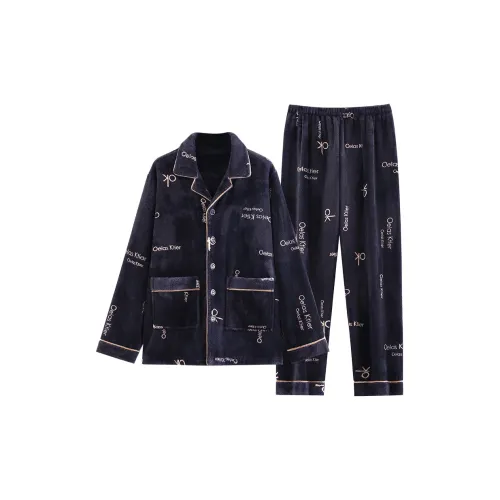 UAVAE ZJ LZS94088 Синий Мужской Пижамные комплекты