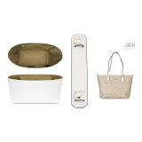 City30[Бежевый Плечевой ремень + Подкладка из бумаги DuPont]