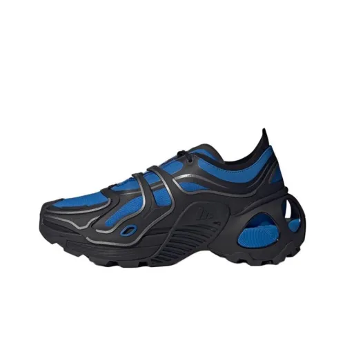 Adidas Edge Runner Slip Resistant Abrasion Resistant Низкий Топ Casual Унисекс Черный Синий