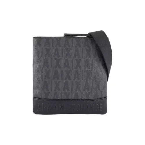 ARMANI EXCHANGEAE Хлопок Сумка через плечо Мужская Тауповая и Черная