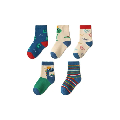 Lanza Носки Crew Мужские 5 пар смешанные цвета