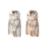 2-Пачка (Бежевый и Серый Клетка + Абрикосовая Клетка)