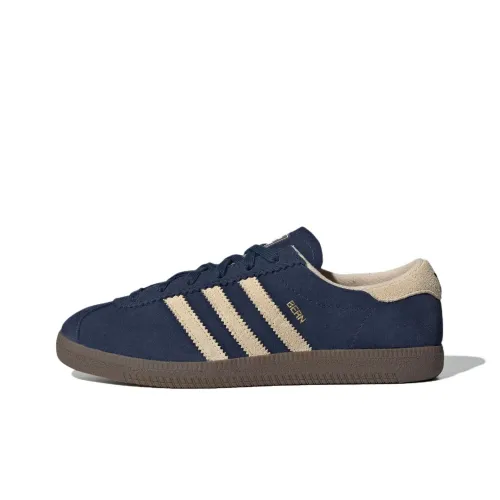 Adidas Originals Bern Slip-Resistant Waterproof Abrasion-Resistant Low-Top Skateboard Shoes Unisex Blue Adidas Originals Bern Слип-Резистентный Водонепроницаемый Устойчивый к Износу Низкие Кроссовки для Скейтбординга Унисекс Синий