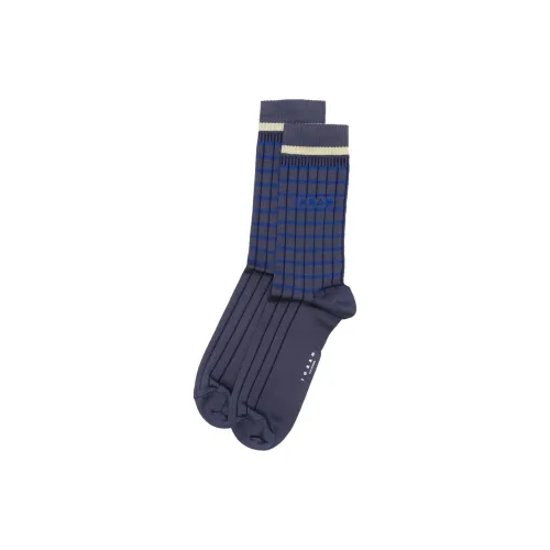 Marni 1 пачка Морской синий Мужской MID Носки до икры