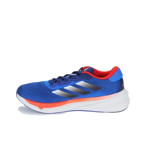 Adidas Supernova Устойчивые к истиранию низкие беговые кроссовки для мужчин синие