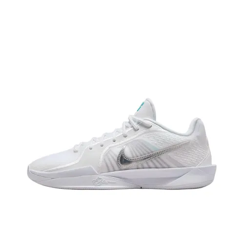 Nike Sabrina 2 Slip-resistant Abrasion-resistant Low Top Детские баскетбольные кроссовки Белый